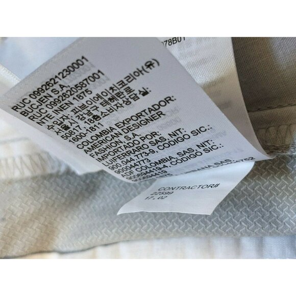 Calvin Klein Men's Dress Pants Gray 100% Cotton Summer Size 32* 30 - Picture 7 of 8